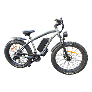 RuiHe X6 bicicleta de montaña eléctrica plegable de 26 pulgadas todoterreno Fat E-Bike Motor de cubo trasero 48V batería de litio aleación de aluminio de 21 velocidades - Product Image 4
