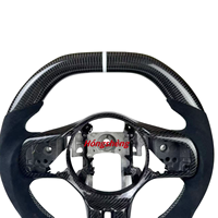 Volante de fibra de carbono personalizado con cuero Alcantara diseñado para Mitsubishi EVO 10th Generation Lancer Evolution