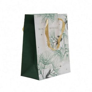 OEM Customized Eco-Friendly Shopping <b>Gift</b> Packaging Paper Bag Promotional Logo Printed Price - Product Image 3