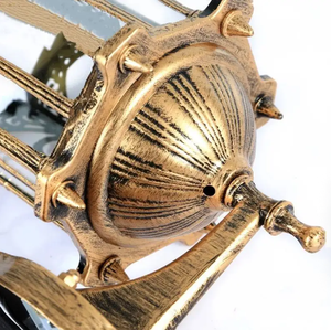 Luces de pared de jardín vintage luces de pared led impermeables de aluminio aplique lámpara moderna para exteriores - Product Image 4