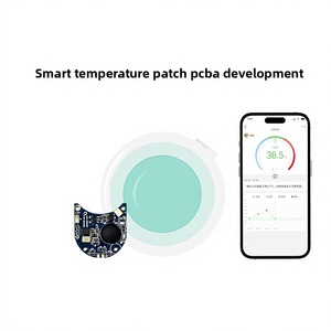 Module de développement PCBA intelligent <span class=keywords><strong>BLE</strong></span> pour patch de température, carte mère, thermomètre, application, matériel modèle 64362, fabriqué en Chine - Product Image 1
