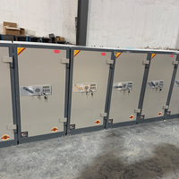 Coffre-fort ignifuge et anti-effraction robuste, armoire de sécurité en acier à double serrure, utilisé pour le stockage d'argent liquide et de documents