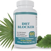 Capsules pour adultes, 60 unités, bloqueur de DHT, formule à base de plantes, soutien pour les cheveux et la peau, complément alimentaire, vente en gros, OEM
