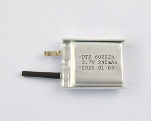 602025 240mah 3,7 V einzelne zelle lipo batterie - Product Image 2