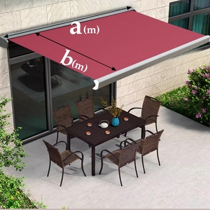 Auvent rétractable avec télécommande automatique <span class=keywords><strong>2m</strong></span> x 1.5m Auvent motorisé pour balcon terrasse pare-soleil Auvent anti-pluie - Product Image 3