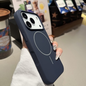 Custodia per telefono in silicone liquido magnetico di lusso per <span class=keywords><strong>iPhone</strong></span> 17 Air 16 <span class=keywords><strong>Pro</strong></span> <span class=keywords><strong>Max</strong></span> 15 <span class=keywords><strong>Pro</strong></span> 14 <span class=keywords><strong>13</strong></span> 12 <span class=keywords><strong>Cover</strong></span> posteriore di ricarica Wireless - Product Image 4