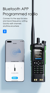 Baofeng 10W Uv32pro Multi Band Woki Toki App Programma Twee Weg Radio Baofeng UV-32 <span class=keywords><strong>Pro</strong></span> Walkie Talkie Lange Afstand Met Gps - Product Image 4