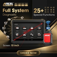 Scanner de diagnostic OBD2 Ancel X6, outil de diagnostic automobile OBD2, scanner professionnel, outil de diagnostic SRS DPF pour voitures