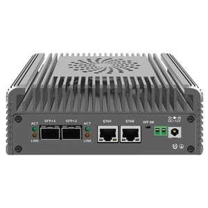 Mini PC Pare-feu Topton 12e Génération 2x10G SFP+ 2xi226-V 2.5G N150 Routeur Logiciel NVMe 2xHD DDR5 MiniPC Serveur NAS Proxmox X4H Pare-feu - Product Image 1