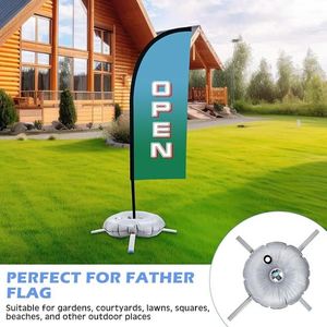 Drapeau plume en forme de larme, haute visibilité, imperméable et durable, personnalisé pour la marque de pizzeria. - Product Image 4