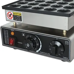 Macchina commerciale per Waffle a 25 fori per riscaldamento uniforme a fila elettrica per frittelle per Snack - Product Image 2