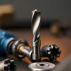 Carbide <b>Drill</b> Bit TA1040 5xD With 4 <b>Guide</b> Pads Lapped Uncoated For Machine Tools - Product Image 3