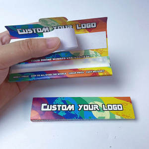 Papel de fumar de cáñamo personalizado con logo privado, marca personalizada, cierre magnético y filtros. - Product Image 4
