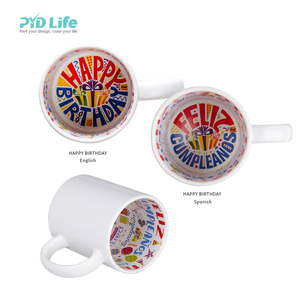 Taza Promocional Personalizada PYD Life, Taza de Cerámica para Sublimación, Taza de Café, <span class=keywords><strong>Feliz</strong></span> Año Nuevo, <span class=keywords><strong>Feliz</strong></span> <span class=keywords><strong>Navidad</strong></span>, Taza con Lema de 11 oz - Product Image 5