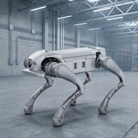Hochgeschwindigkeits-Intelligenter Vierbeiniger Roboter Genisom Dynamischer Sprung- und Lauf-AI-Roboterhund mit Echtzeit-Kamera