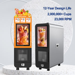 Distributeur automatique de smoothies, <span class=keywords><strong>blender</strong></span> à gobelet unique, milkshake, entièrement automatique, slush, commercial, intelligent, fruits, protéines, carte de crédit - Product Image 1