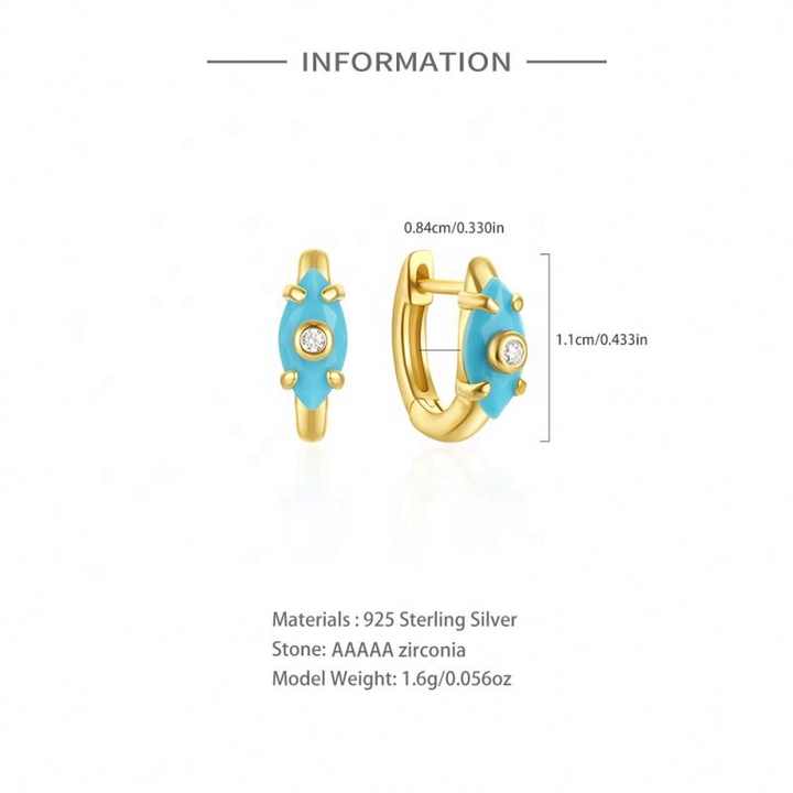 PAVOI 14K Rose Gold Plated 925 Sterling Silver Post Cubic Zirconia Chunky Hoop Earrings - Thick Lightweight Gold Hoop Earrings for Women - Fully Studded