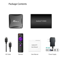Dispositivo de TV inteligente X88 mini, decodificador con Android 10,0, 4K, RK3228A, soporte 2160P, WiFi 2,4G, reproductor multimedia, IPTV, Popular