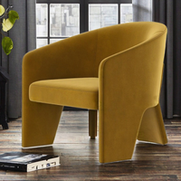Zeitgenössischer Italienischer Ledersessel Komfortabler Einzelsofa-Stuhl für Zuhause Apartment Büro Modern für Wohnzimmer Bar-Nutzung