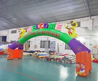 Arches gonflables publicitaires de qualité commerciale pour événements extérieurs, fêtes, carnavals, en tissu Oxford 210D/420D/610D, certifiées CE, gonflables