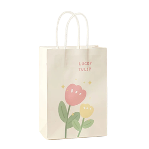 Tái Chế Kraft Túi Giấy Biểu Tượng Tùy Chỉnh Đóng Cửa Từ Quà Tặng & Thủ Công Bao Bì Túi Thiết Kế Phim Hoạt Hình Cho Đồ Chơi - Product Image 3