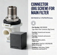 CONNECTEUR (GRANDE VIS) POUR FILTRE PRINCIPAL pour H RX HB-PG0340 pour les séries H PX/PXR/PB