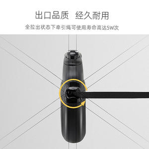 Laisse rétractable automatique Xcho pour petits chiens, couleur noire, ceinture de traction durable, accessoires pour animaux de compagnie - Product Image 5