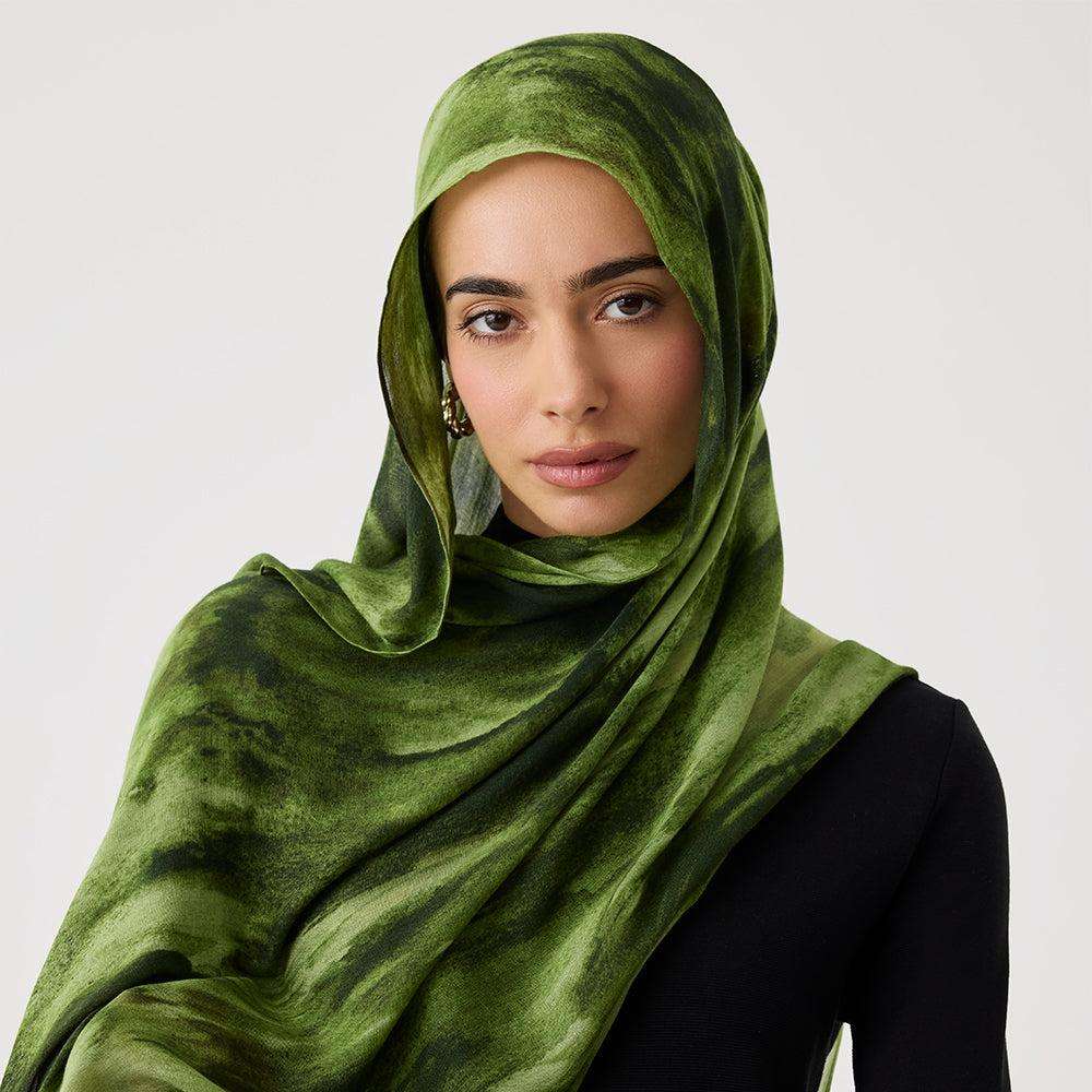 สีเขียว