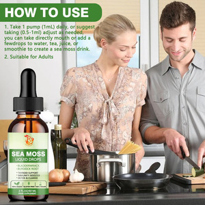Gouttes liquides de mousse marine en gros avec supplément de bardane et d'algues pour un métabolisme sain et une fonction énergétique stimulée - Product Image 5