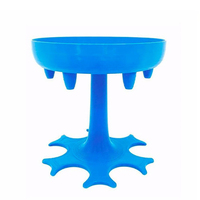 Distributeur de verres à shot en vente chaude, SIX voies, 6 supports, distributeur de vin, distributeurs de boissons en plastique