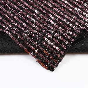 Tissu africain à paillettes pour vêtements, étoffe avec motifs, broderie indienne, vente en gros