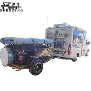 <span class=keywords><strong>Remorque</strong></span> de camping tout-terrain <span class=keywords><strong>pour</strong></span> <span class=keywords><strong>moto</strong></span> avec <span class=keywords><strong>tente</strong></span> basculante - Product Image 3