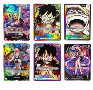 Colección de Tarjetas de Papel de Anime y Juegos para Monkey.D.Luffy, Garp, Rebecca, Boa Hancock, Nami, Nico Robin, Nefeltari <span class=keywords><strong>Vivi</strong></span>, Gecko, Moria - Product Image 5
