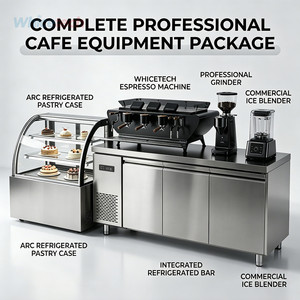 เครื่องชงกาแฟเอสเพรสโซ 5000 วัตต์ รุ่น WH-RS83 สำหรับใช้งานเชิงพาณิชย์ อุปกรณ์ครัว CM08A055M1H เครื่องชงกาแฟเอสเพรสโซแบบกึ่งอัตโนมัติ - Product Image 4