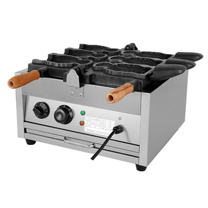 In vendita macchina macchina per coni <span class=keywords><strong>Waffle</strong></span> automatica QDMECH Snack Food Stroopwafle Pizzelle macchina per gelato cialde - Product Image 1