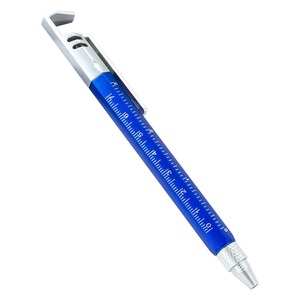 Custom Logo 6-in-1 Multifunction <strong>Office</strong> <strong>Tool</strong> Pen Plastic Screwdriver Ruler Level for Stylus &amp; Ballpoint for Gifts - Product Image 5
