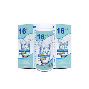 Bandelettes de test 16-en-1 pour eau potable, <span class=keywords><strong>piscine</strong></span>, aquarium et étangs – Modèle W-16 (Vente directe usine) - Product Image 3
