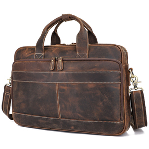 J.<span class=keywords><strong>M</strong></span>.D Grosir MOQ Rendah Kapasitas Besar Dua Penggunaan Bisnis Tas Bahu Vintage Pria Tas Laptop Tas Kulit Tas - Product Image 1