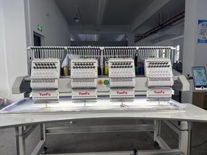 4-Head Computerized Cap & T-Shirt Embroidery Machine 12-15 <b>Needles</b> 2 Year Warranty for Sale - Product Image 3