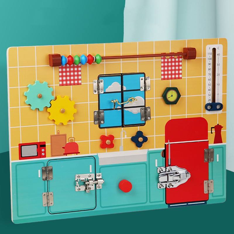 กระดานไม่ว่างธีมห้องครัว