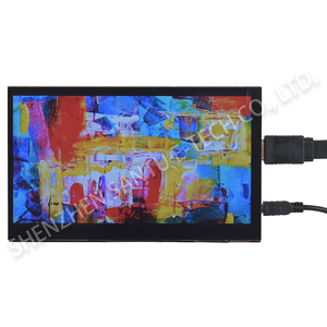7 inch 5-điểm pcap điện dung USB cảm ứng hiển thị bảng điều chỉnh TFT LCD IPS màn hình 1024x600 Độ phân giải cho <span class=keywords><strong>Raspberry</strong></span> <span class=keywords><strong>Pi</strong></span> - Product Image 6