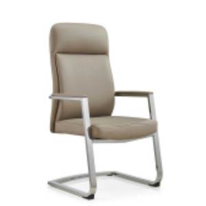 Chaise de bureau en cuir moderne et confortable 37740-D125 - Product Image 1