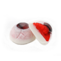 Groothandel fruit-gearomatiseerde zachte gummy snoepjes in de vorm van oogballen, halal, meerkleurig, bulkverpakking