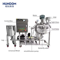 50L 100L Petite Mayonnaise Faisant La Machine Vide En Acier Inoxydable Émulsifiant Réservoir De Mélange