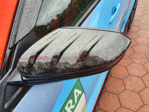 ใหม่สำหรับ Honda for Civic Type R FK7 FC1 FK8 Mu คาร์บอนไฟเบอร์ฝาครอบกระจกมองข้างมองหลัง - Product Image 5