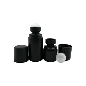 Botella vacía <span class=keywords><strong>antitranspirante</strong></span>, rollo de plástico negro mate, desodorante, 30ml, 50ml, 60 90ml - Product Image 1