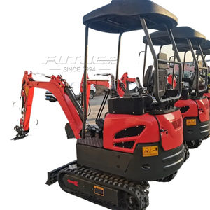 LIVRAISON GRATUITE Petite mini-excavatrice, mini-pelleuse 2 tonnes avec accessoires, excavatrice mini, mini-pelleuse, machine d'excavation - Product Image 5