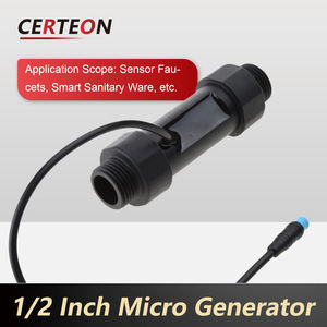 5V mikro hidro türbin jeneratörü sensörlü musluk akıllı banyo G1/2 G1/4 diş 0 5W su akışı ile çalışan hidro jeneratör - Product Image 2