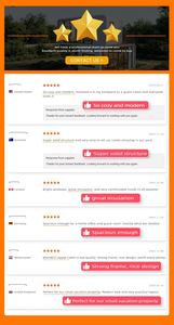 Maison de <span class=keywords><strong>vacances</strong></span> modulaire écologique - <span class=keywords><strong>Bungalow</strong></span> entièrement équipé pour 1 à 2 personnes (intérieur personnalisable) - Product Image 5