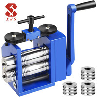 Presse semi-circulaire pour formes carrées | Circulaire | Presse à rouleaux semi-circulaire pour bijoux en fil métallique, machines de métallurgie